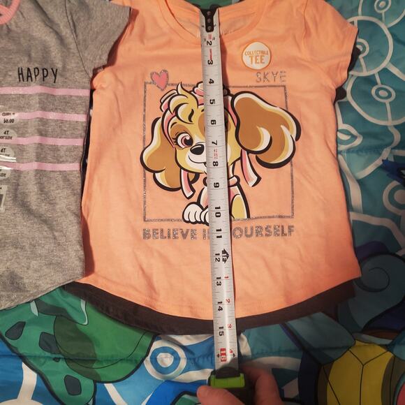 Lot of 3 NEW Toddler Size 4 Shirts Skye Everest Paw Patrol and Disney Dalmatians - Picture 6 of 9